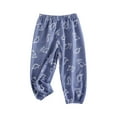 thumbnail image 1 of Yievot Newborn Baby Boy Pants Cotton Linen Dinosaur Cartoons Pringting Casual Leggings Children Girls Pajamas Pants Clothes 2-7 Years 2024 Toddler Pants Clothes on Clearance, 1 of 6