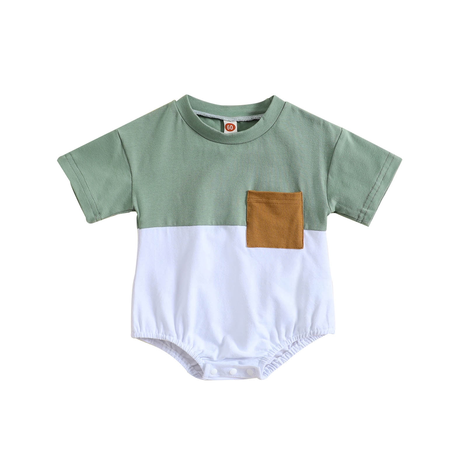 Summer Saving! Yievot Newborn Unisex Baby Girl Bodysuit Outfit Splicing ...