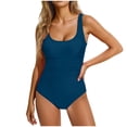 thumbnail image 1 of Yievot One Piece Swim Suits for Women Slimming Modest Swimsuit Tummy Control Sporty Bathing Suit, 1 of 6