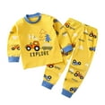 thumbnail image 1 of Yievot Pajama Set For Boys Winter Christmas Children'S Pajamas Long Sleeves Printed Pajama Set For Kids On Clearance 3 Months-5 Years, 1 of 3