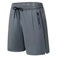thumbnail image 1 of Yievot Running Shorts for Men 7 Inch Inseam Quick Dry Athletic Shorts with Zipper Pockets for Workout Gym Training, 1 of 4