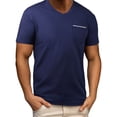 thumbnail image 1 of Yievot Short Sleeve T Shirts for Men Classic V Neck Basic Tee Shirts with Pocket, 1 of 7