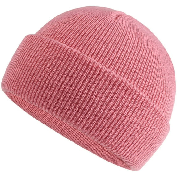 Yievot Toddler Beanie Baby Boys Girls Solid Cute Beanie Kids Winter Hats Children Knit Warm Caps