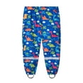 thumbnail image 1 of Yievot Toddler Boys Girls Water-Repellent Rain Pants Dirty Proof Cute Animals Cartoons Print Trousers for Child Boy and Girl 2-10 Years 2024 Spring Baby Outfits Gifts on Clearance, 1 of 6