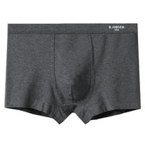 Yievot Underwear for Men Cotton Comfort Elastic Boxer Briefs Trunks Comfy Support Pouch Briefs for Men