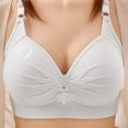 thumbnail image 1 of Yievot Wireless Bras for Older Women Push Up Bras for Seniors Comfortable Full Coverage Everyday Tshirt Bra, 1 of 4