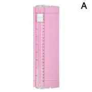 Yiexson BBASILIYSD Paper Cutter, Portable Paper Slicer, with Automatic Security Safeguard and Side Ruler for Craft Paper, 12 inch Paper Trimmer Scrapbooking Tool R8Q5