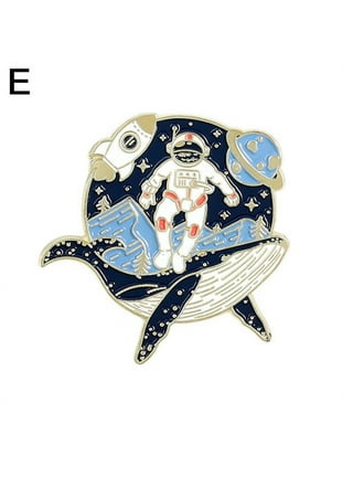 harmtty Brooch Pin Creative Shape Rust-proof Alloy Clothes