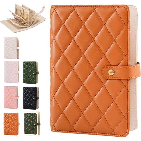Yifan Portable PU Leather Travel Jewelry Organizer Notebook with Detachable Pages