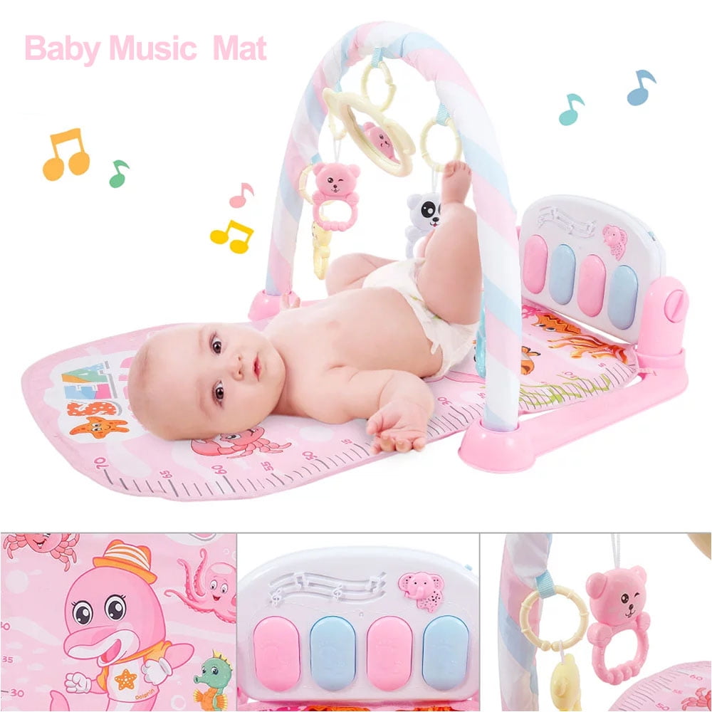 Yifecial Baby Play Mat for Infant Baby Gym Musical Playmat Newborn Kick