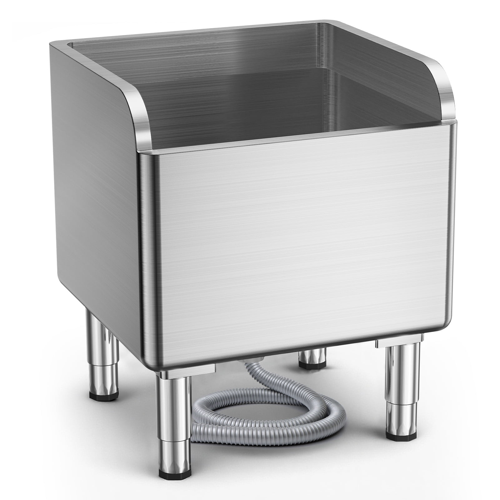 Yifeus Commercial Mop Sink,Floor Mop Slop Sink, Freestanding Utility Sink for Restaurant, Office, Business, Outdoor, Indoor Use, 45x41x55cm