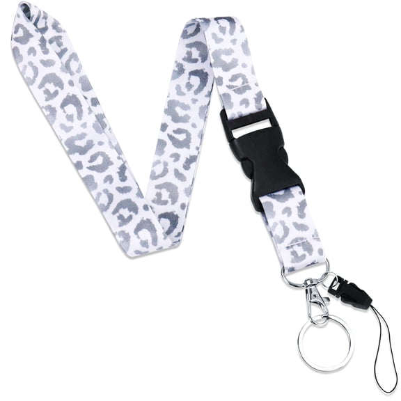 Yiflin Breakaway Neck Lanyard for ID Badge Card Holder,Keys,Keychain,Wallet,with Quick Release Buckle,Key Ring,Gift for Women Men Teacher Student Staff