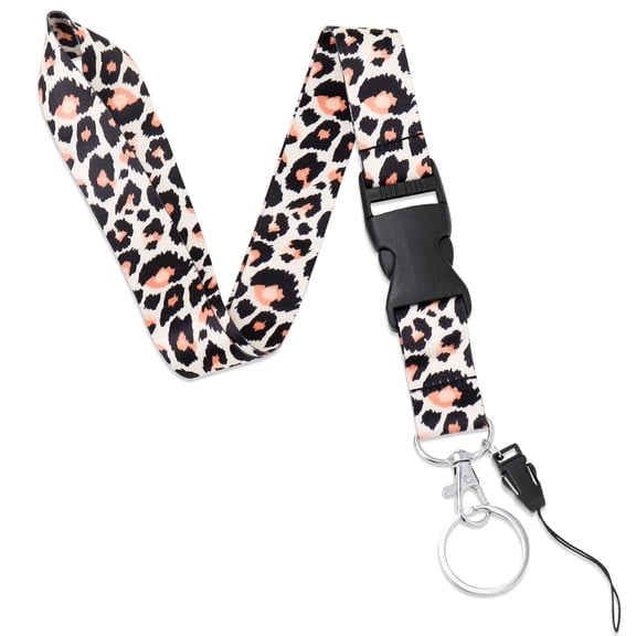 Yiflin Breakaway Neck Lanyard for ID Badge Card Holder,Keys,Keychain,Wallet,with Quick Release Buckle,Key Ring,Gift for Women Men Teacher Student Staff