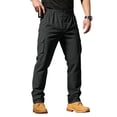 thumbnail image 1 of Yifymode Men Outdoor Cargo Pant Lightweight Tactical Pant Hiking Jogger Classic Fit Multi Pockets,Gray S, 1 of 5