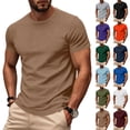 thumbnail image 1 of Yifymode Men's Active Quick Dry Crew Neck T Shirts | Athletic Running Gym Workout Short Sleeve Tee Tops, Moisture Wicking Breathable Basic Shirts for Training, Hiking, Sports, 1 of 7