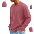 thumbnail image 1 of Yifymode Mens Long Sleeve Workout Shirts Moisture Wicking Running Gym Tops Casual Crewneck Athletic Hiking Training Shirts, 1 of 3
