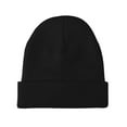 thumbnail image 1 of Yigetop Beanies Women Women Winter Warm Cable Crochet Knit Hat Beanie Cap Style Skull Trendy Cap Knit Hats for Women Black One Size, 1 of 2