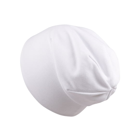Yigetop Bonnet Toddler Hat Boy's Beanie Hats Cotton Skull Caps for Toddlers Kids Little Boys 6-60 Months Toddler Head Scarf White One Size