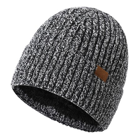 Yigetop Cute Beanies for Women Adult Winter Soild Layer Woolen Hat New Fleece Warm Knitted Hat Womens Beanies for Winter A A