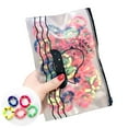 thumbnail image 1 of Yigetop Hair Ties for Women 50/100 Pcs Girls Colorfull Elastic Hair Bands Kids Ponytail Rubber Accessories Elastic Hair Ties M One Size, 1 of 2