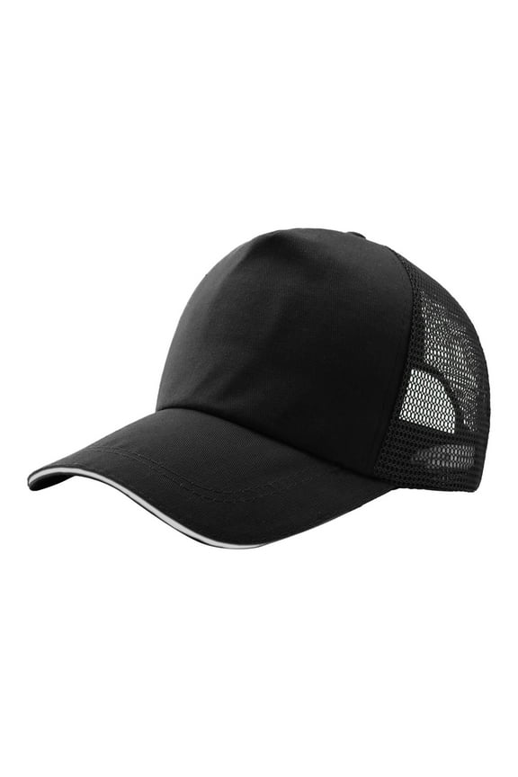 I Men's and Women's Summer Cotton Back Net Hat Fashion Casual Sunscreen Baseball Cap Hot Sale Hat