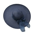 thumbnail image 1 of Yigetop Ladies Hats Cap Wide Women’S Hat Sun Eaves Beach Hat Fisherman Sun Breathable Baseball Caps Straw Hat Navy One Size, 1 of 2