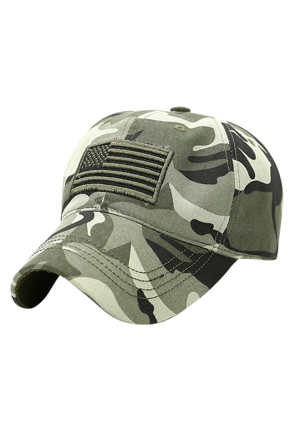 Running Hat Men Unisex Trucker Special Tactical Operator forces Usa Flag Patch Baseball Cap Trucker Hat Green One Size