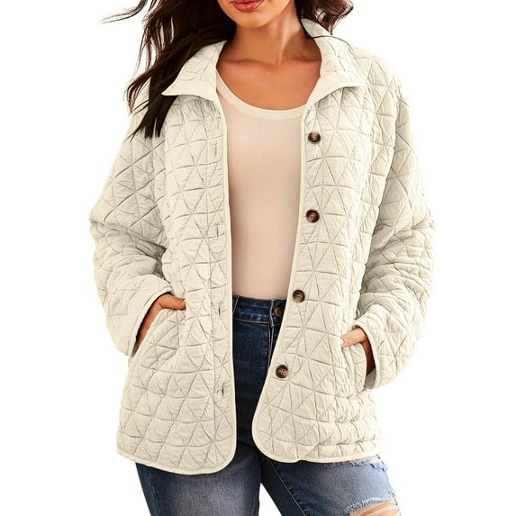 Yigetop Womens Puffer Jacket, Women Fashion Sleeveless Sweater Vest Blouse Shirts Coat Sweatshirt Puffer Jacket Womens Beige 2XL