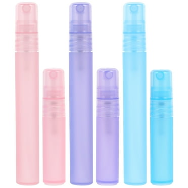 Yiho Mini Travel Spray Bottles - 6pcs 5ml/10ml Empty Perfume Spray Bottles