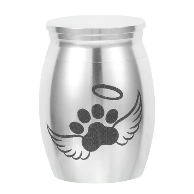Cremation Pet Urn Keepsake Metal Ashes Memorial Urn Miniature Cat Dog