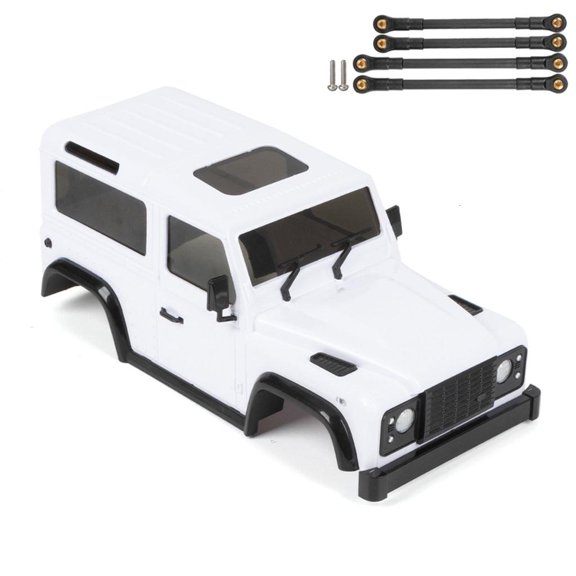Yihuala 1/16 Remote Control Car On-road Body Abs Car Shell 144mm Wheelbase for Drift Car Racing Model Modification Part