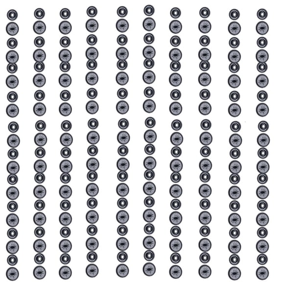 Yihuala 100Sets Colorful Snap Button Resin Sewing Fasteners Closures For Kid Clothing