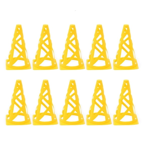 Yihuala 10Pcs Training Cones Sport Marker Cones for Soccer Basketball Football Cones Training Outdoor Activity or Event