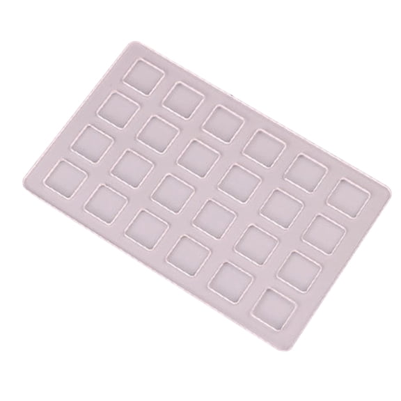 Yihuala 18 Holes Aromatherapy Tablets Mold Acrylic Round Flower Heart Square Molds Handmade DIY Making Crafts Decoration