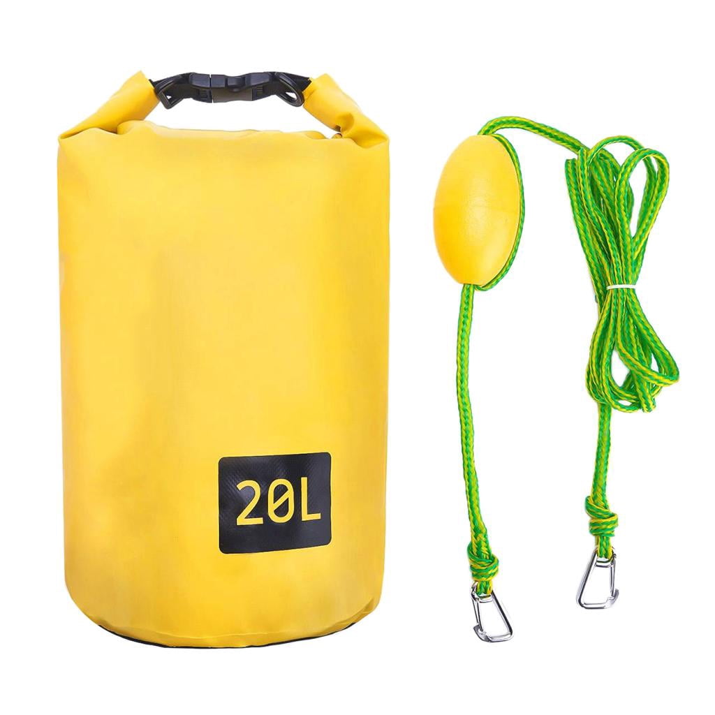 Yihuala 2 in 1 Sand Anchors & Dry Bag with Adjustable Buoy for Kayak Ski