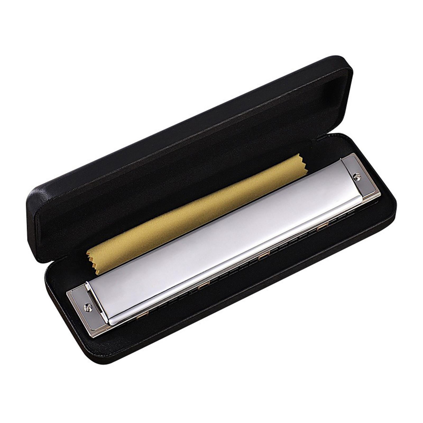 Yihuala 24-Hole Tremolo Harmonica, for of C Competition Mouth Organ