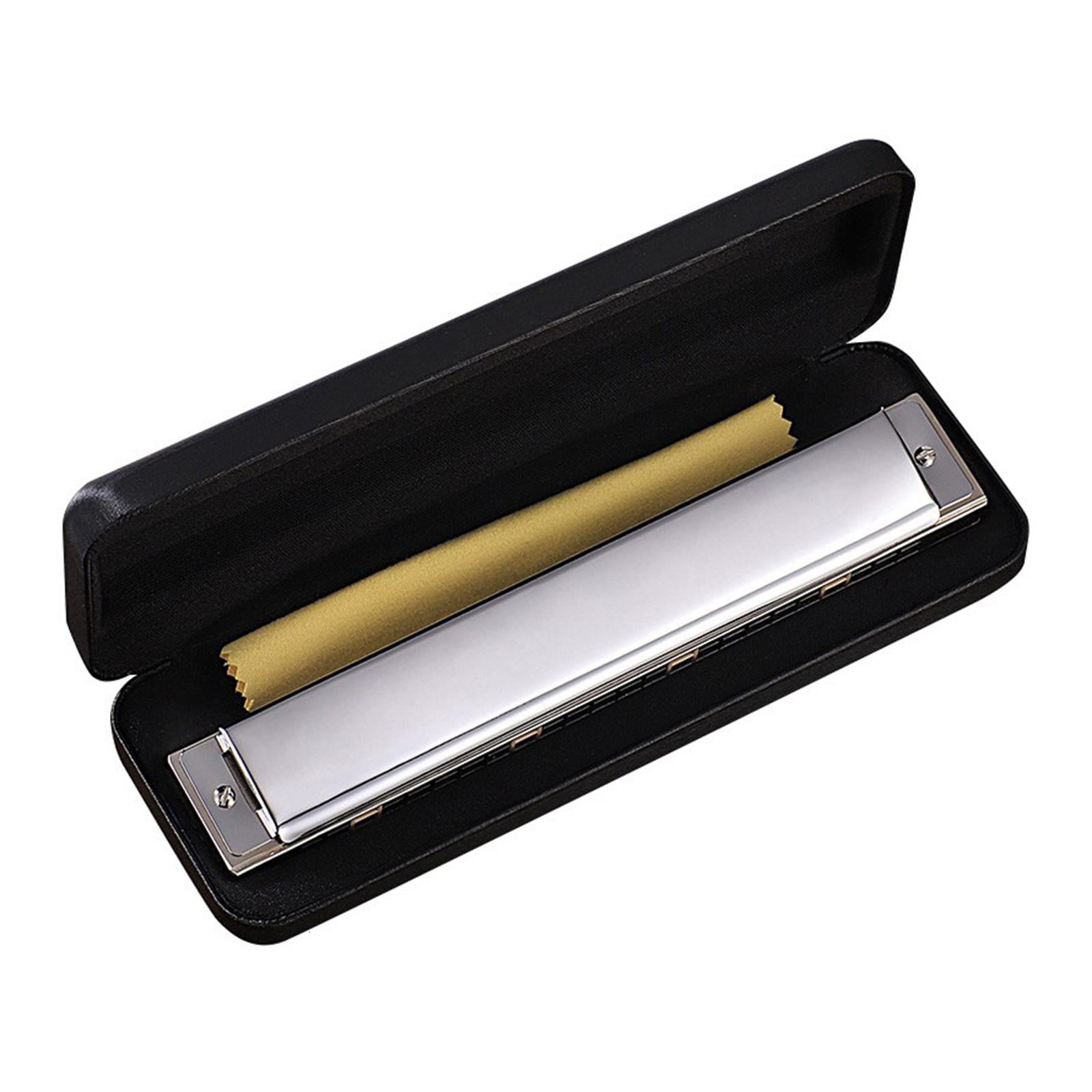 Yihuala 24-Hole Tremolo Harmonica, for of C Competition Mouth Organ