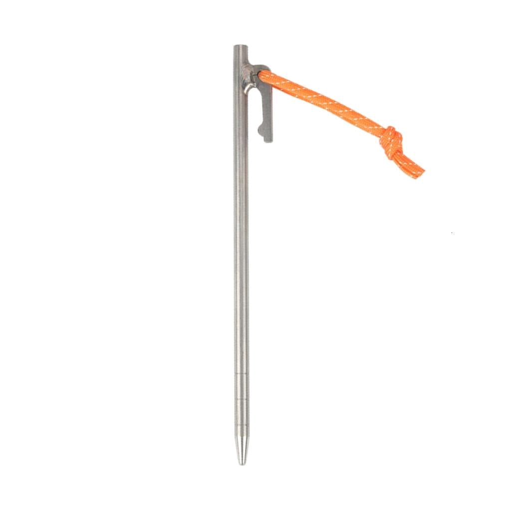 Yihuala 2Pcs Element22 Tent Dowels Set Round Plan Backpacking Ground Stakes 7mm Diameter Multiple Length