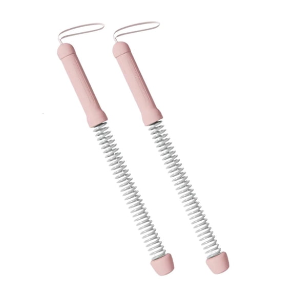 Yihuala 2Pcs Spring Arm Strength Expander Sports Fitness Equipment Portable Battle Rope Rod Exercise Equipment for Home Gym