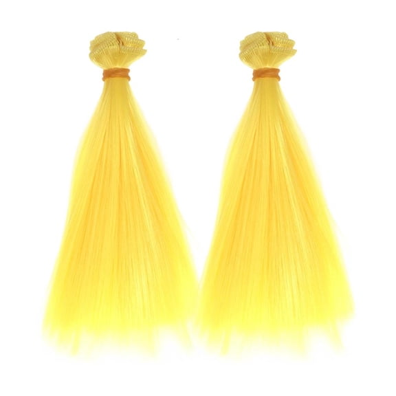 Yihuala 2Pcs Synthetic Fiber Fly Tying Materials With Smooth Texture 15cm Length Long Fly Fishing Streamers Easy to Use