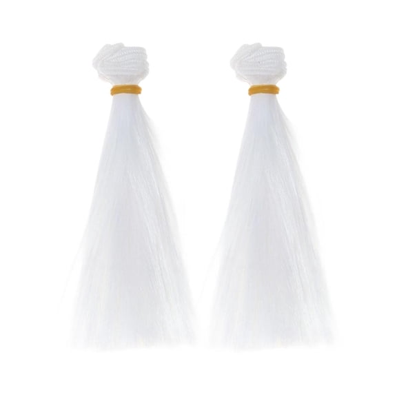 Yihuala 2Pcs Synthetic Fiber Fly Tying Materials With Smooth Texture 15cm Length Long Fly Fishing Streamers Easy to Use