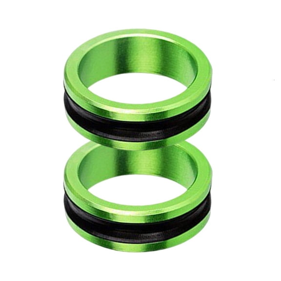Yihuala 2lots Ergonomic Fishing Line Pullers Shocked Absorption Hand Protecting Rings for Leader Line and Hook Knots