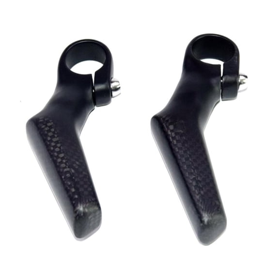 Yihuala 2pcs Ergonomic Bike Handlebars Extenders, Adjustable Carbon Fiber Extensions for Mountain & Bikes