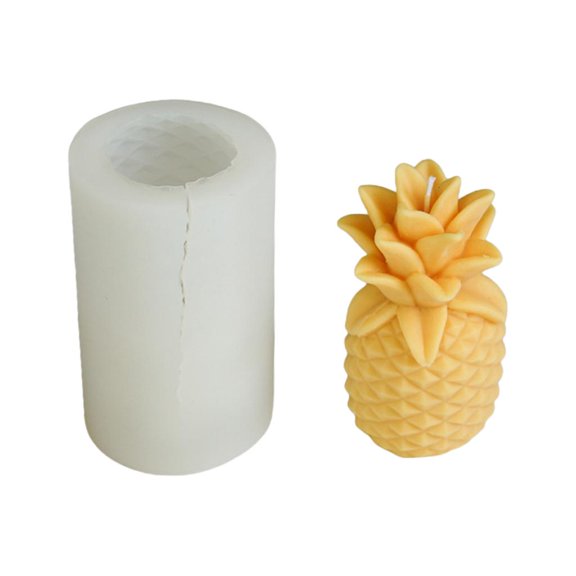 Yihuala 3D Pineapple Silicone Mold for Baking Chocolate Cake Dessert Pastry Mousse Making