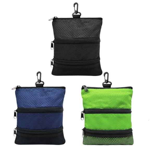 Yihuala 3PCS Thick Nylon Golf Ball Sacks Offering Ample Storage Space And Quick Access