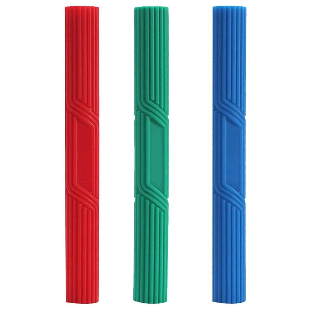 Yihuala 3Pcs Hand Grip Strength Trainer Nonslip Twisting Hand Exercise Rod Strengthener Resistance Rod for Golfers Elbow