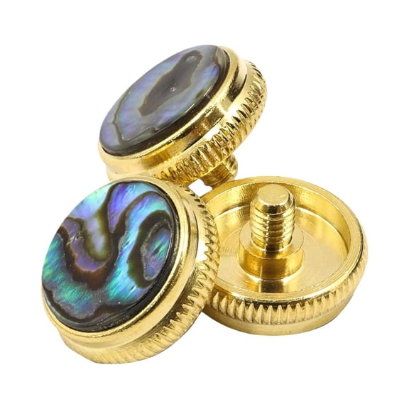 Yihuala 3pack Quickly Install Valves Protectors for Trumpet Cornet Flugelhorn Natural Shell Brass Instrument Part