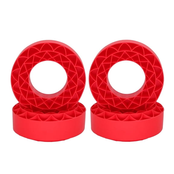 Yihuala 4PCS Wheel Tyre Inserts Crawler Car Tire Liners Front and Rear Tire Silicone Filler for Remote Control Crawler Car