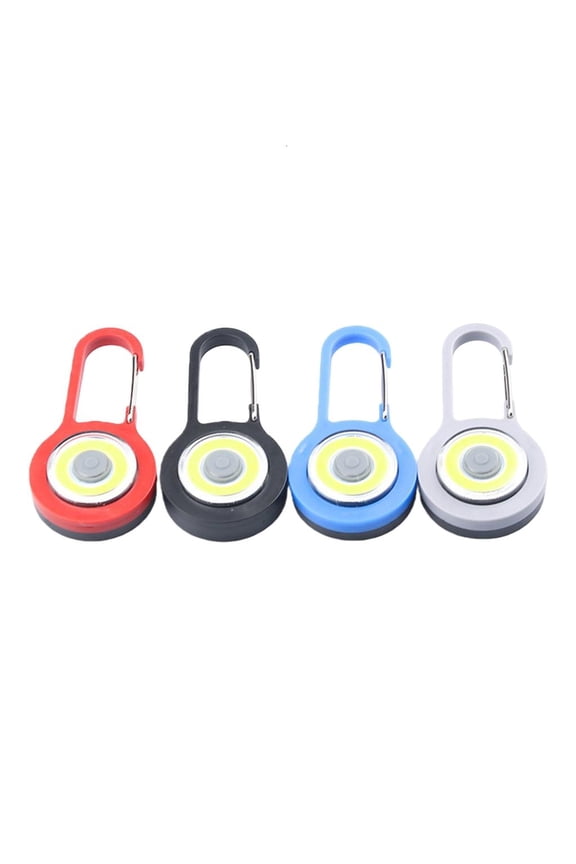 4Pcs Portable Keychain Lights Multifunctional Handheld Emergencies Light Camping LED Flashlight Pocket Lamp Easy to Use