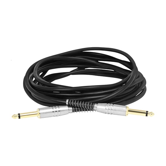 Yihuala 5M Guitar Instrument Cable 6.35mm Stereo Cable for Electric Guitar Mandolin Bass Amplifier Accessories